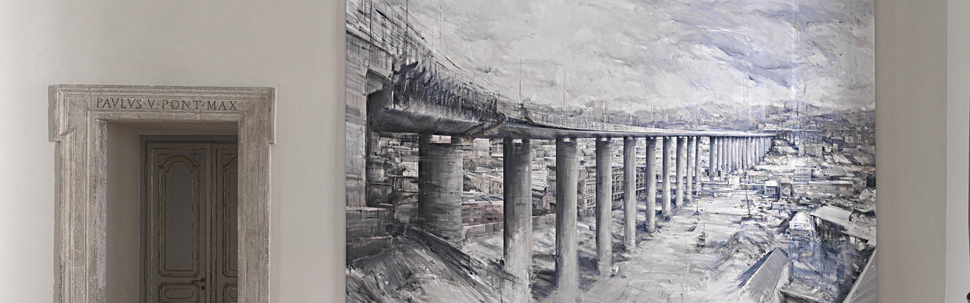 Genova, il ponte sulla città